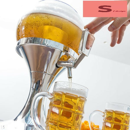 SPILLATORE BIRRA TOWER BEER SPILLA BIBITE DISTRIBUTORE DISPENSER GHIACCIO FRESCA