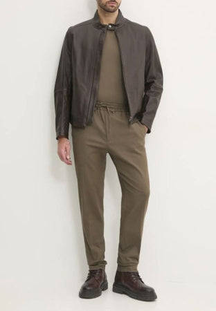 calvin klein PANTALONE COTTON VISCOSE TAPARED JOGGER da uomo