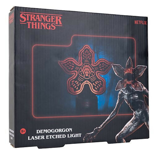 Luce incisa al laser Demogorgon di Stranger Things