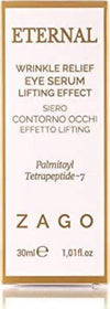 Zago Eternal 30 ml Wrinkle Relif Siero Contorno Occhi Effetto Lifting Immediato 30 ml Made in Italy AN01CO17 cosmetica SG Store - Nicosia, Commerciovirtuoso.it