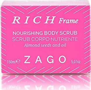 Zago Milano Rich Frame Scrub Corpo Esfoliante Nutriente Anti-Impurità 150 ml Made in Italy N01SC17 COSMETICA SG Store - Nicosia, Commerciovirtuoso.it