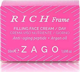 Zago Rich Frame Filling Face 50 ml Crema Viso Nutriente Anti-Stress Giorno N01CG17 COSMETICA SG Store - Nicosia, Commerciovirtuoso.it