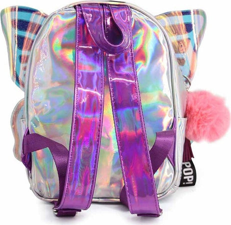 ZAINETTO-DI-OH-MY-POP!-FARFALLA-ARGENTO-ZAINO-FASHION-PICCOLO-WINGS-SCINTILLANTE