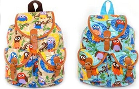 Zainetto Donna Canvas Gufetti Borsa Scuola Tempo Libero Vintege 38 X 18 X 30 Cm Cancelleria e prodotti per ufficio/Scuola e materiale didattico/Materiale scolastico/Cartelle e zaini per la scuola/Zainetti per bambini Trade Shop italia - Napoli, Commerciovirtuoso.it