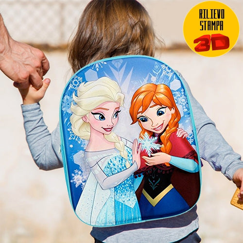 ZAINETTO FROZEN ELSA ANNA STAMPA RILIEVO 3D BAMBINE SCUOLA ASILO TEMPO LIBERO Cancelleria e prodotti per ufficio/Scuola e materiale didattico/Materiale scolastico/Cartelle e zaini per la scuola/Zainetti per bambini Trade Shop italia - Napoli, Commerciovirtuoso.it