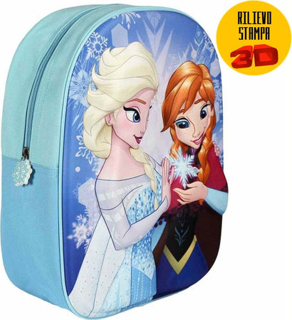 ZAINETTO FROZEN ELSA ANNA STAMPA RILIEVO 3D BAMBINE SCUOLA ASILO TEMPO LIBERO Cancelleria e prodotti per ufficio/Scuola e materiale didattico/Materiale scolastico/Cartelle e zaini per la scuola/Zainetti per bambini Trade Shop italia - Napoli, Commerciovirtuoso.it