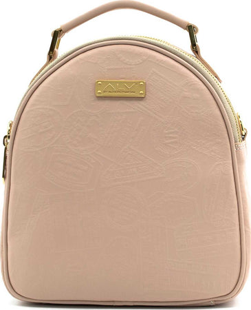 Zainetto-in-pelle-con-stampa-passport-da-Donna-ALV-by-Alviero-Martini---AL008B2310