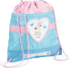 Zainetto-Modello-Sakky-Bag-Holly-Hobbies-35-X-40-Cm-Rosa-E-Azzurro