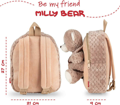 Zainetto Per Bambini Con Peluche Be My Friend Zaino Con Peluche Estraibile E Cinghie Regolabili Cancelleria e prodotti per ufficio/Scuola e materiale didattico/Materiale scolastico/Cartelle e zaini per la scuola/Zainetti per bambini Cartoleria Deja Vu - Crotone, Commerciovirtuoso.it