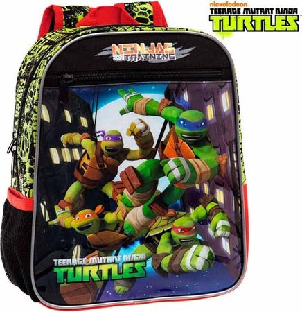 Zainetto Scuola Asilo 28 X 23 X 10 Cm In Microfibra Tartarughe