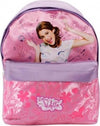 Zainetto-Scuola-Asilo-Con-Tasca-Anteriore-Chiusura-A-Zip-Disney-Violetta