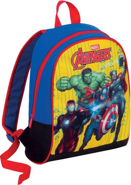 Zainetto Scuola Avengers 35 Cm Zaino Asilo Bambini Marvel Con