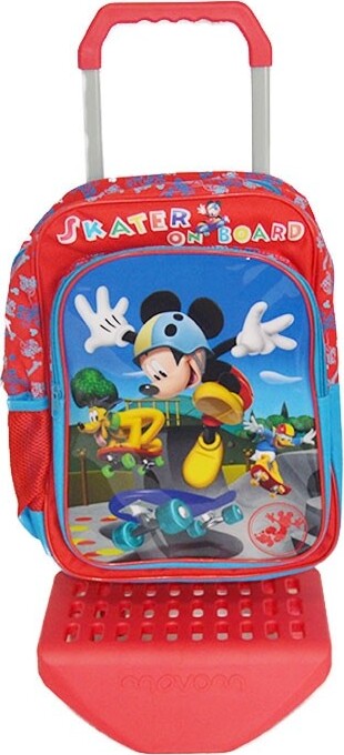 ZAINETTO SCUOLA MICROFIBRA CON CARRELLO TROLLEY ESTRAIBILE 2 RUOTE MICKEY MOUSE Cancelleria e prodotti per ufficio/Scuola e materiale didattico/Materiale scolastico/Cartelle e zaini per la scuola/Zainetti per bambini Trade Shop italia - Napoli, Commerciovirtuoso.it