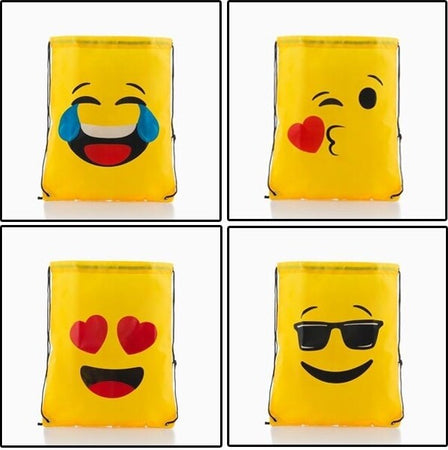ZAINO A SACCA CON CORDE EMOTICON MODELLO CASUALE FACCINE ASSORTITE ZAINETTO BAG Cancelleria e prodotti per ufficio/Scuola e materiale didattico/Materiale scolastico/Cartelle e zaini per la scuola/Zainetti per bambini Trade Shop italia - Napoli, Commerciovirtuoso.it