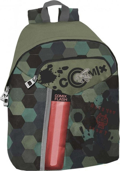 ZAINO AMERICANO COMIX FLASH SCUOLA COLORE VERDE CAMO MIMETICA Cancelleria e prodotti per ufficio/Scuola e materiale didattico/Materiale scolastico/Cartelle e zaini per la scuola/Zaini per ragazzi Trade Shop italia - Napoli, Commerciovirtuoso.it