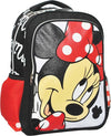 Zaino-Americano-Scuola-O-Per-Il-Viaggio-Disney-Minnie-Mouse-Tessuto-E-Pvc