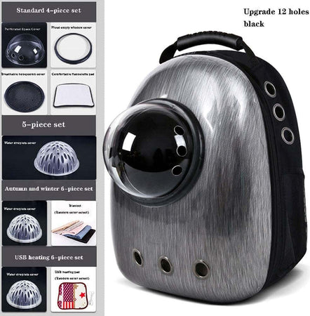 Zaino Borsa Trasportino Gatto Cane Portatile Viaggio Design A Capsula Spaziale Prodotti per animali > Prodotti per Cani > Trasportini Trade Shop italia - Napoli, Commerciovirtuoso.it