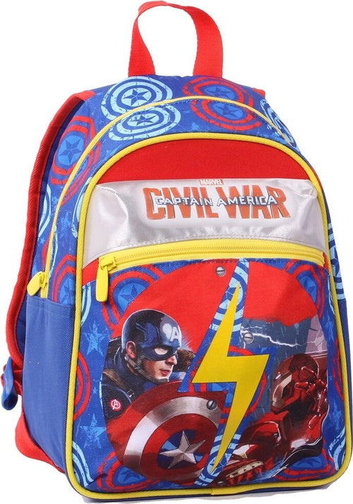 ZAINO CAPITAN AMERICA CIVIL WAR MARVEL BLU ASILO TEMPO LIBERO Cancelleria e prodotti per ufficio/Scuola e materiale didattico/Materiale scolastico/Cartelle e zaini per la scuola/Zainetti per bambini Trade Shop italia - Napoli, Commerciovirtuoso.it
