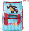 Zaino-Cartella-Estensibile-Scuola-Masha-E-Orso-In-Poliestere-Modelli-Assortiti