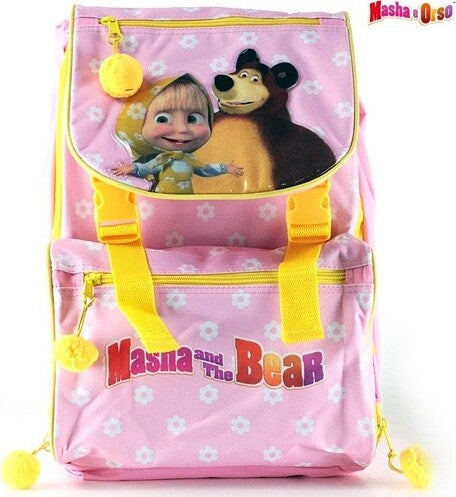 ZAINO CARTELLA SCUOLA ESTENSIBILE IN POLIESTERE ZAINETTO BAMBINI MASHA E ORSO Cancelleria e prodotti per ufficio/Scuola e materiale didattico/Materiale scolastico/Cartelle e zaini per la scuola/Zainetti per bambini Trade Shop italia - Napoli, Commerciovirtuoso.it