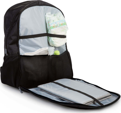 Zaino Childhome Daddy Bag Care Nero Moda/Valigie borse e accessori da viaggio/Zaini/Zainetti per bambini La Casa Del Bebè - Napoli, Commerciovirtuoso.it