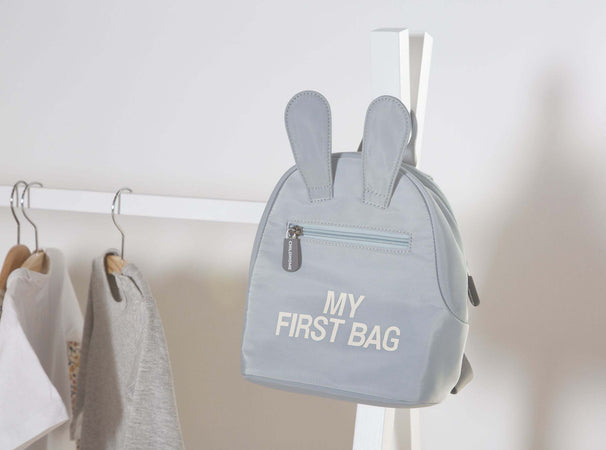 Zaino Childhome My First Bag Grigio Moda/Valigie borse e accessori da viaggio/Zaini/Zainetti per bambini La Casa Del Bebè - Napoli, Commerciovirtuoso.it