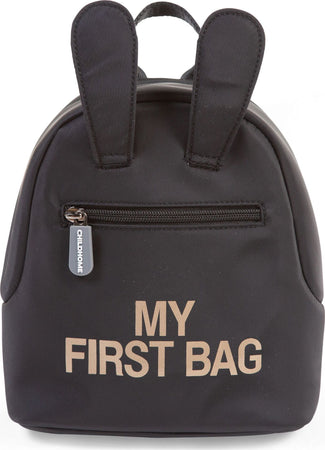 Zaino Childhome My First Bag Nero Moda/Valigie borse e accessori da viaggio/Zaini/Zainetti per bambini La Casa Del Bebè - Napoli, Commerciovirtuoso.it