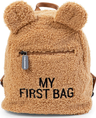 Zaino Childhome My First Bag Teddy Beige Moda/Valigie borse e accessori da viaggio/Zaini/Zainetti per bambini La Casa Del Bebè - Napoli, Commerciovirtuoso.it