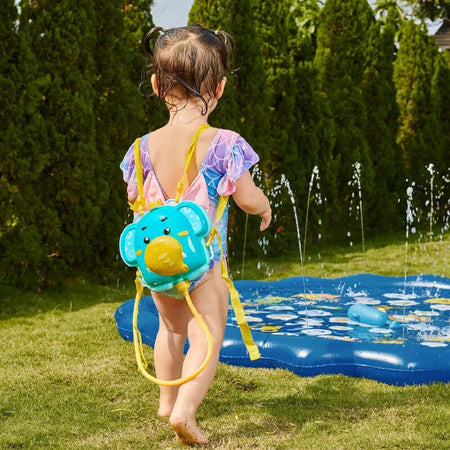 Zaino Con Pistola Ad Acqua Elefante Per Estate Piscina Spiaggia Giochi Bambini Giochi e giocattoli/Sport e giochi all'aperto/Giochi aquatici e piscine per bambini/Pistole d'acqua Trade Shop italia - Napoli, Commerciovirtuoso.it