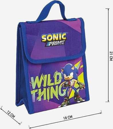 Zaino con portamerenda e astuccio sonic scuola Cancelleria e prodotti per ufficio/Scuola e materiale didattico/Materiale scolastico/Cartelle e zaini per la scuola/Zainetti per bambini Store Kitty Fashion - Roma, Commerciovirtuoso.it