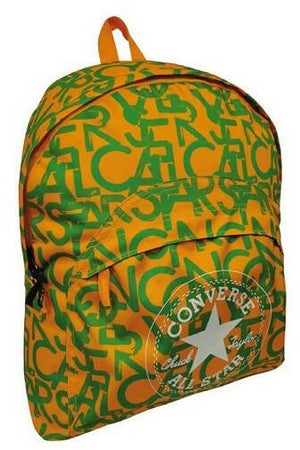 Zaino converse all star pattern- arancio/verde Converse - All Star