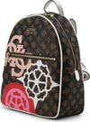 Zaino Da Donna Guess Hwgp69_95320 in Ecopelle Marrone Fantasia Zaino Fashion 1 Manico E Spallacci Regolabili Zip E Tasca Esterna 32x28x13 Cm Moda/Valigie borse e accessori da viaggio/Zaini/Zaini Casual Starbag - Gaeta, Commerciovirtuoso.it