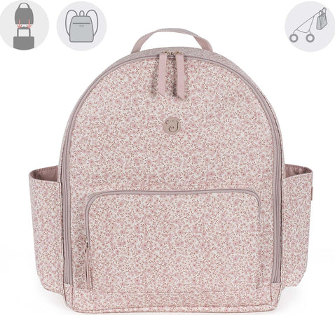 Zaino da Passeggio Pasito A Pasito Flower Mellow in Ecopelle Rosa Moda/Valigie borse e accessori da viaggio/Zaini/Zainetti per bambini La Casa Del Bebè - Napoli, Commerciovirtuoso.it