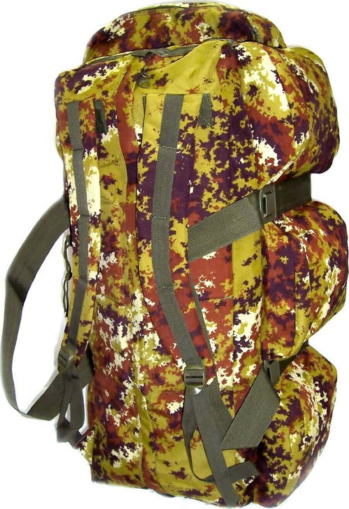 Zaino E Borsone Vegetato 120 Litri Militare Con Zip E Spallacci Moda/Valigie borse e accessori da viaggio/Valigie e set da viaggio/Borsoni Il Distintivo - Pesaro, Commerciovirtuoso.it