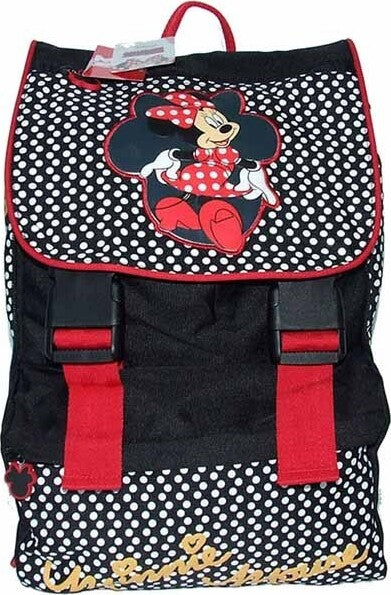 ZAINO ESTENSIBILE IN TESSUTO POLIESTERE DISNEY MINNIE CON SPALLACCI IMBOTTITI Cancelleria e prodotti per ufficio/Scuola e materiale didattico/Materiale scolastico/Cartelle e zaini per la scuola/Zainetti per bambini Trade Shop italia - Napoli, Commerciovirtuoso.it