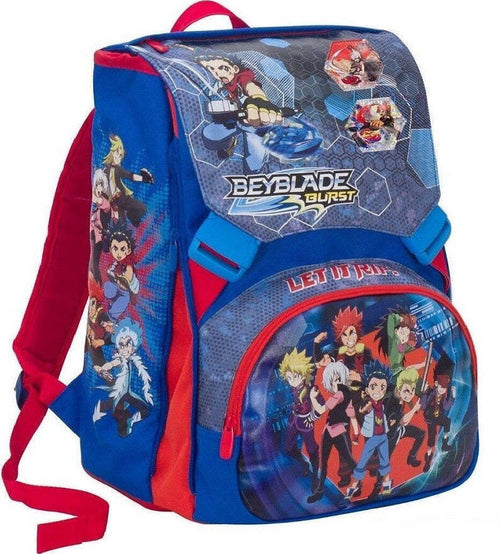 Zaino Estensibile Scuola Beyblade Burst Seven Estensibile Colore Rosso Blu Cancelleria e prodotti per ufficio/Scuola e materiale didattico/Materiale scolastico/Cartelle e zaini per la scuola/Zainetti per bambini Trade Shop italia - Napoli, Commerciovirtuoso.it