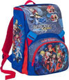 Zaino-Estensibile-Scuola-Beyblade-Burst-Seven-Estensibile-Colore-Rosso-Blu