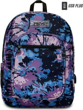 Zaino Freethink Seven Bluebell Girl per La Scuola Cancelleria e prodotti per ufficio/Scuola e materiale didattico/Materiale scolastico/Cartelle e zaini per la scuola/Zaini per ragazzi Cartoleria Deja Vu - Crotone, Commerciovirtuoso.it