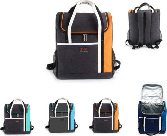 Zaino-Frigo-Termico-Con-Manico-Bicolor-20lt-32x17x37cm-Viaggi-Mare-Picnic-15409