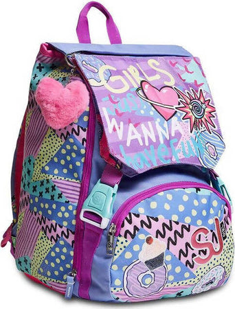Zaino Grande Bambina Estensibile Robusto Con Schienale Preformato Zaino Per La Scuola Con Spallacci Imbottiti E Tasche Cancelleria e prodotti per ufficio/Scuola e materiale didattico/Cartelle e zaini per la scuola/Cartelle Cartoleria Deja Vu - Crotone, Commerciovirtuoso.it