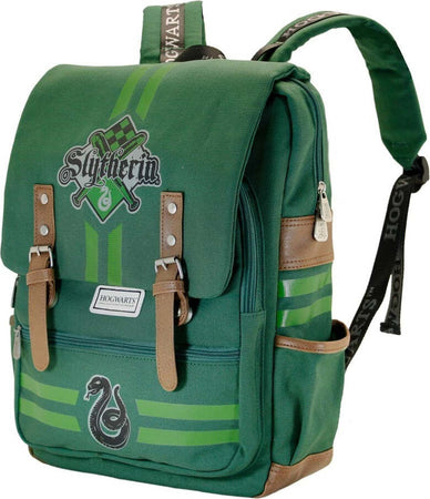 ZAINO-HARRY-POTTER-VERDE-OXFORD-HARRY-POTTER-SERPE-VERDE