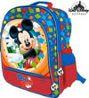 Zaino-Mickey-Mouse-4-Cerniere-Stampa-Plastificata-Scuola-Bambini-Elementari-41cm