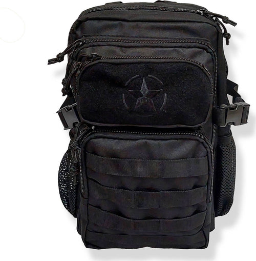 Zaino Molle Mini Nero 20 Litri Zaino Nero Tedesco 750gr. Regolabile Spallacci Imbottiti Tinta Unita Moda/Valigie borse e accessori da viaggio/Zaini/Zaini Casual Il Distintivo - Pesaro, Commerciovirtuoso.it