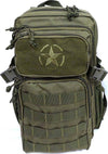 Zaino Molle Mini Verde 20 Litri Con Spallacci Regolabili Moda/Valigie borse e accessori da viaggio/Zaini/Zaini Casual Il Distintivo - Pesaro, Commerciovirtuoso.it