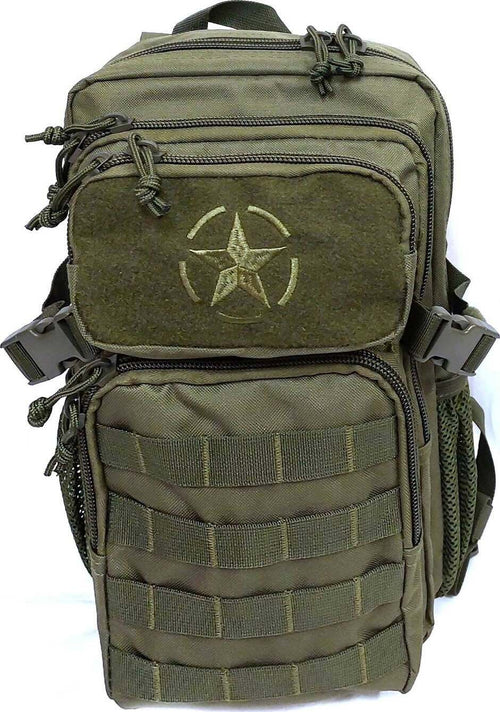 Zaino Molle Mini Verde 20 Litri Con Spallacci Regolabili Moda/Valigie borse e accessori da viaggio/Zaini/Zaini Casual Il Distintivo - Pesaro, Commerciovirtuoso.it
