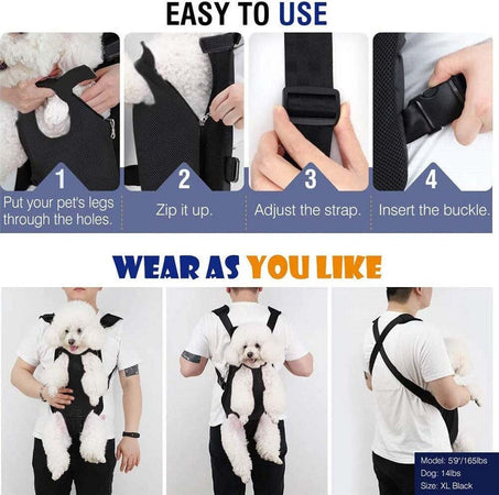 Zaino Per Animali Domestici Traspirante Cani Regolabile Portatile Rete Tg.l Rosa Prodotti per animali > Prodotti per Cani > Trasportini Trade Shop italia - Napoli, Commerciovirtuoso.it
