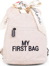 Zaino per Bambini Childhome My First Bag Teddy Off White Ecrù Prima infanzia/Cambio del pannolino/Borse fasciatoio/Zaini fasciatoio La Casa Del Bebè - Napoli, Commerciovirtuoso.it