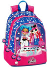 Zaino per La Scuola Bambina Zaino Organizzato Lol Surprise Omg 30x43x21cm Franco Cosimo Panini