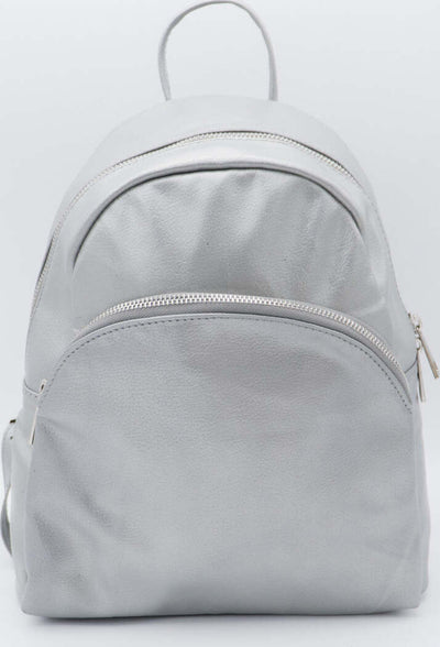 Zaino-Piano---Zaino-Argentato-In-Vera-Pelle