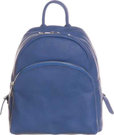 Zaino-Piano---Zaino-Blu-Traforato-In-Vera-Pelle